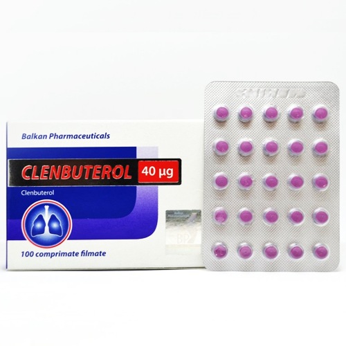 balkan pharma clenbuterol 40 mcg 100 tablet