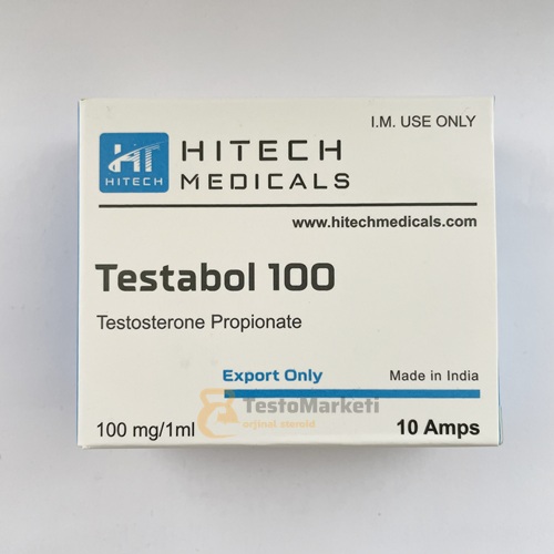 hitech medicals testosteron propionate 100 mg 10 ampul