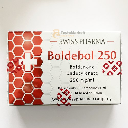 swiss pharma boldenon 250 mg 10 ampul