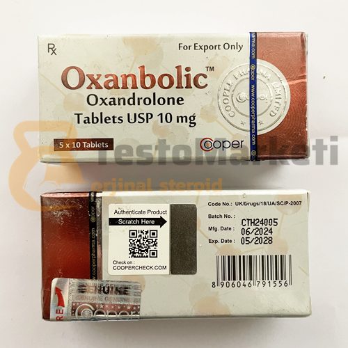 cooper pharma oxanbolic oxandrolone 10 mg