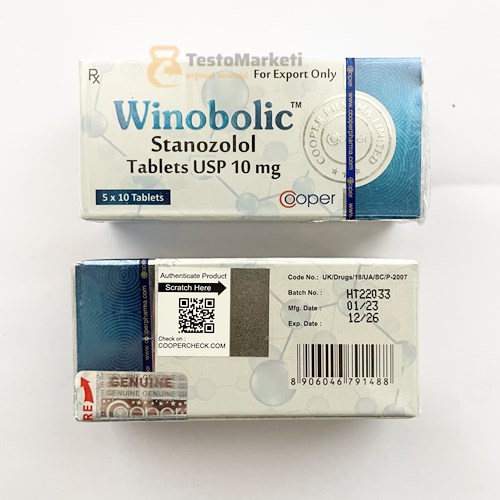 cooper pharma winstrol winobolic tablet