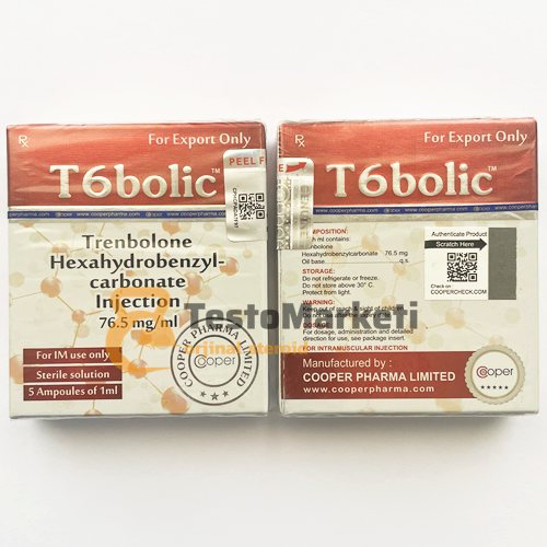 cooper pharma t6bolic parabolan ampul
